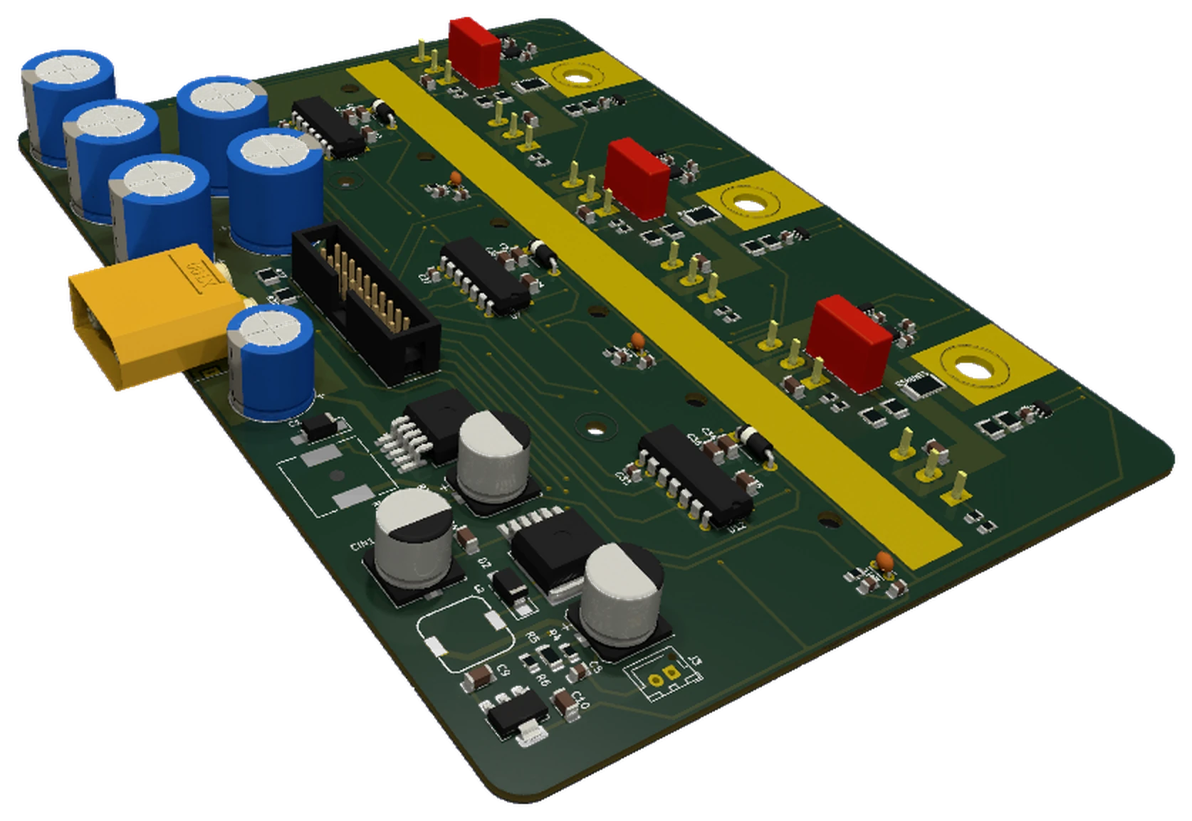 Papan daya motor BLDC 5 kW